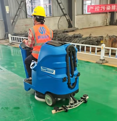 集合达JH56驾驶扫地机地坪漆地面清洗